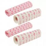 Pink Gift Tissue Paper Kraft Wrapping Paper Rolls Waterproof Custom Logo Printed for sale