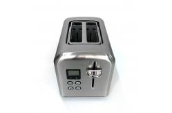 China Led Display 900W Digital Bread Toaster 2 Slice Extra Wide Slot Compact supplier