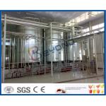 Full Auto Milk Manufacturing Plant , Yoghurt Processing Line Yogurt Making Machine for sale