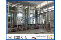China Full Auto Milk Manufacturing Plant , Yoghurt Processing Line Yogurt Making Machine supplier