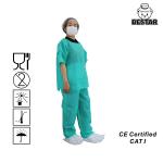 Nonwoven Polypropylene Long Disposable Lab Coat Hospital Pants for sale