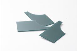 China Customized Shaped Glass Protective Panel Decorative Cover Plate supplier