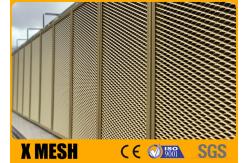 China Width 1000mm Galvanized Flattened Expanded Metal Mesh ASTM F2548 supplier