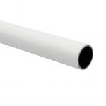 Colorful PE Coated Lean Pipe White 28mm Lean Tube for sale