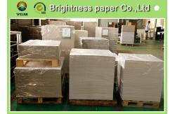 China Waterproof CCNB Grey Card Paper Board , Grey Recycled Paper Roll Eco Friendly supplier