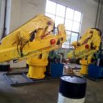Hydraulic 1.5T 10M Telescopic Boom Marine Gantry Crane for sale
