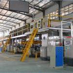 380V 50HZ 3 Ply Automatic Corrugated Box Plant For Cardboard Making for sale