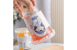 China 16oz 32oz Disposable Bubble Tea Cups For Juice Non Spill supplier