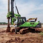 Single Drum 60T Multipurpose Drilling Rig 150rpm With 1000m Drilling Depth