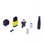 MPO/MTP Single Mode Fiber Optic Cable Connector Male/Female MTP 12/16Core With MT Ferrule for sale