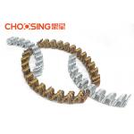 3.4mm Zinc Plating Zig Zag Chair Springs , Upholstery Tension Springs Silver 20 Length for sale