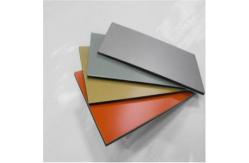 China SGS Antistatic Exterior Cladding 1250*2440mm ACP Wall Panels supplier