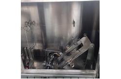 China ASTM D1230 45 Degree Flammability Testing Machine Textile Fabric Flame Test Chamber supplier