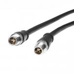 Alvin's Cables M12 X-Code 8 Pin Male to 8 Pin Male Cat6e Cable Shielded for Cognex Basler Industrial Camera, High Flex 10m/32.8ft for sale