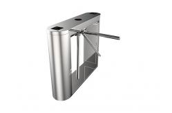 China SS304 Tripod Turnstile Gate Fingerprint Solenoid Drive 1.2mm Thickness supplier