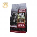 5kg 10kg 15kg 20kg Plastic Ziplock Dog Cat Pet Food Packaging Bag Stand Up Pouch Flat Bottom Bags For Pet Feeding for sale