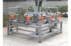 China Horizontal Elbow Busbar Assembly Clamp Fixture Busbar Assembly Line supplier