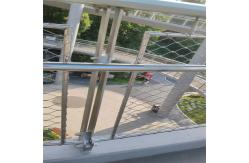 China Ferrule Rope Mesh Flexible Stainless Steel Weave Wire Mesh Protecting Mesh Plain Weave supplier