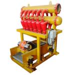 Mud Desilter Matching Pump 30 - 55 kw Rated Motors Output 0.45kw(0.53hp)x2(OLI) for sale