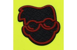 China Customized 3D Silicone Label Heat Press Washable 3D Soft Silicone Logo Transfer  Badge supplier