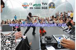 China 1.0mm PVC  Clear Camping Tent  / Party Inflatable Lawn Bubble Tent supplier