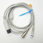 TPU Medical Cardiac Output Lead 6 Pin Ecg Electrode Cable for sale
