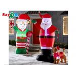 Spirit Giant Inflatable Holiday Decorations 8ft Cute LED Halloween Courtyard Decor for sale
