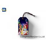 Eco - Friendly Custom Printed Hang Tags Toy Hangtag Hard Plastic Material 3D Image for sale