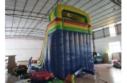 China Customized Large Inflatable Water Slides , Blow Up Pool Slides For Inground Pools supplier