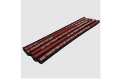 China DN10 ID 3/8 2SN Two Wire Braided Hydraulic Hose supplier