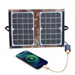 156.75mmx156.75mm Cell Size 6W Solar Panel Portable And Foldable For Outdoor Camping for sale