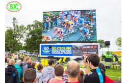 China P8 Outdoor Stadium LED Display High Definition Led Perimeter Boards supplier