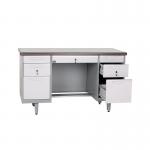 Big Lots Computer Steel Executive Desk For Office MDF Desk Top for sale