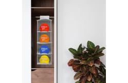 China 4 Shelf Felt Foldable Hanging Closet Organizer For Hat Storage supplier