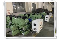 China Offshore Traverse 200t Welding Turning Rolls With Rubber Tyre CE ISO supplier