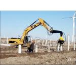 Side Clamp Hydraulic Impact Sheet Pile Driving For Excavators Zoomlion ZE230