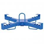 Blue 4000 Lbs Forklift Bulk Bag Lifter 4700kgs Forklift Bag Lifter for sale