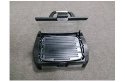 China Black Small Table Grill Griddle , Electric BBQ Grill For Home Appliance supplier
