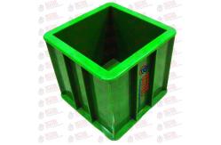 China Lightweight EN 12390-1 Concrete Testing Equipment Plastic Cube Mould 150mm supplier