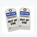 Custom Design Plastic Safety Tag For Industrial Safety And Effectiveness for sale