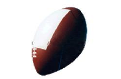 China The brown rugby inflatable helium balloon for decoration supplier