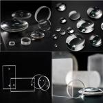 Customized CaF2 BaF2 MgF2 LiF Single Crystal Windows Lens Prism for sale