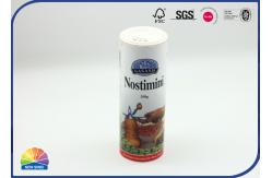 China Cardboard Composite Paper Tube For Spice Storage Seasoning Cans With Shaker supplier