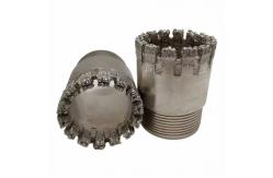 China Exploration Electroplated Diamond Drill Bit AISI Standard For Medium Hard Layer supplier