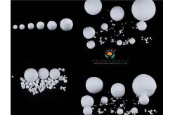 China Grinding Milling Alumina Ceramic Balls White Color supplier
