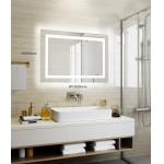 Hotel Lighted Magnifying Makeup Mirror With Bluetooth And Dimmable Light for sale