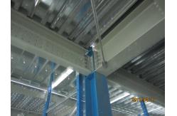China NOVA Logistics Powder Coating Multi Tier Mezzanine Rack With Soild Joists supplier