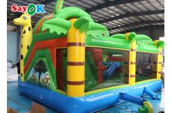 China 0.5mm PVC Inflatable Bounce Slide Jumping House Fire Retardant supplier