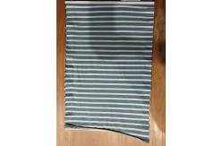 China Comfortable And Durble Smooth Striped Knit Fabric For T-Shirt supplier
