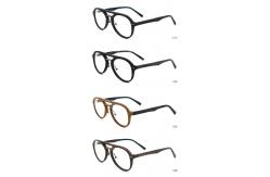 China Retro And Art Wood Copy Acetate Optical Glasses Frame MR 093 supplier